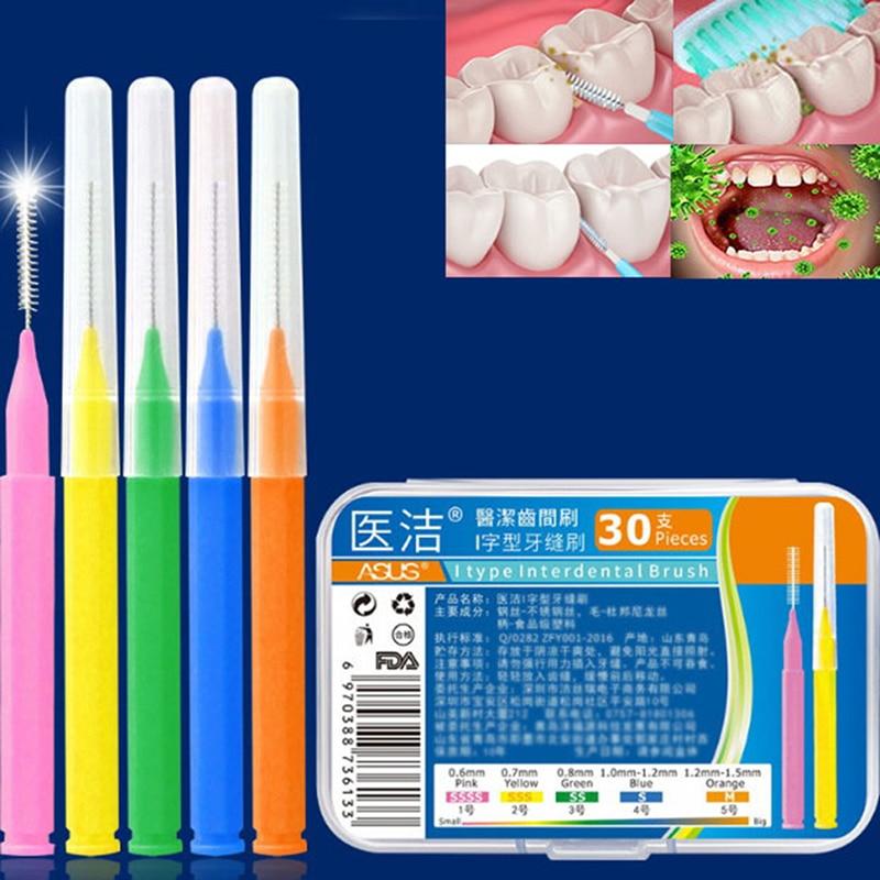 Fio Dental em Escova 30 Unidades - Orthodontic Dental Care - Imagem 3