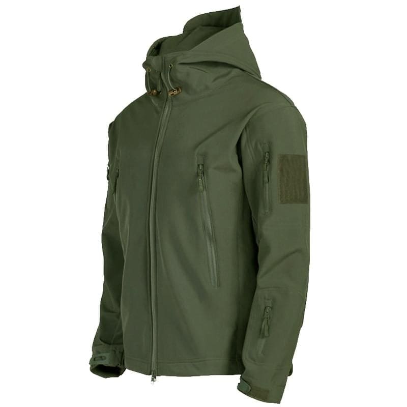 Jaqueta Masculina Tática Militar Combat Americana com Capuz Impermeável - Imagem 5
