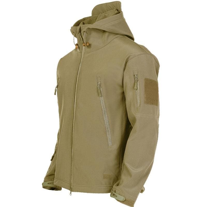 Jaqueta Masculina Tática Militar Combat Americana com Capuz Impermeável - Imagem 7