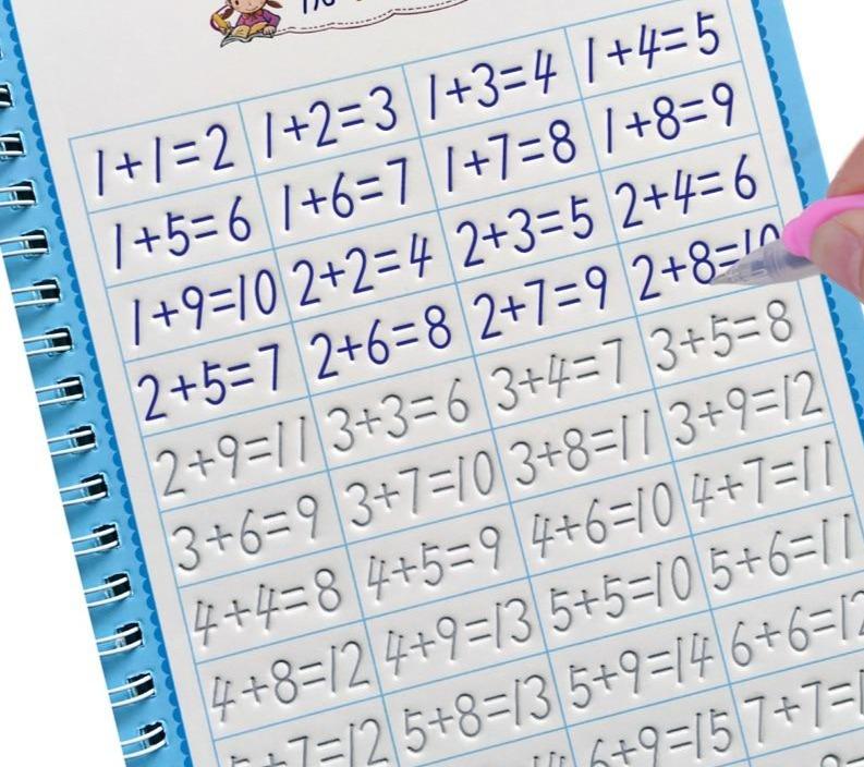 CADERNO CALIGRAFIA MÁGICA 1 UNIDADE (+ 3 DE BRINDE) - Imagem 4