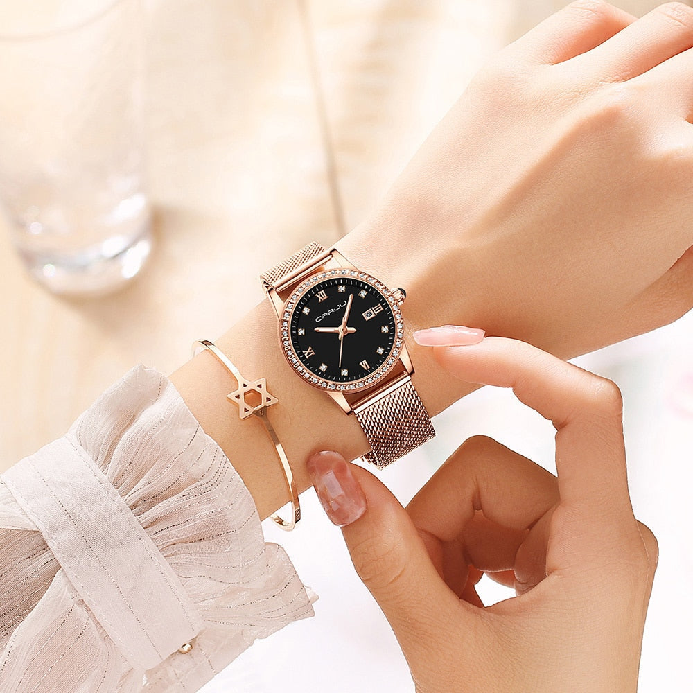 Relógio Feminino Luxury Diamond - Imagem 14