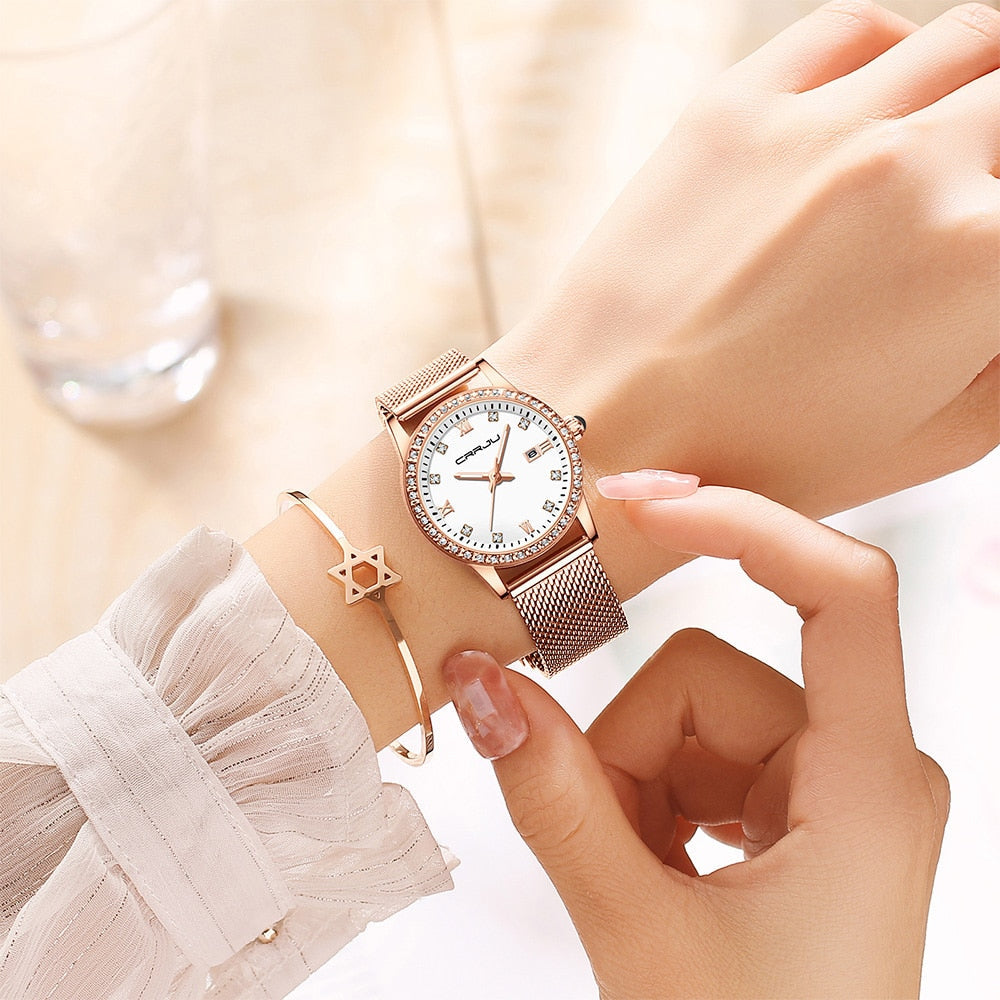 Relógio Feminino Luxury Diamond - Imagem 19