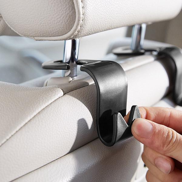 Kit 4 Ganchos para Bancos Traseiros de Carros - Car Hook - Imagem 2