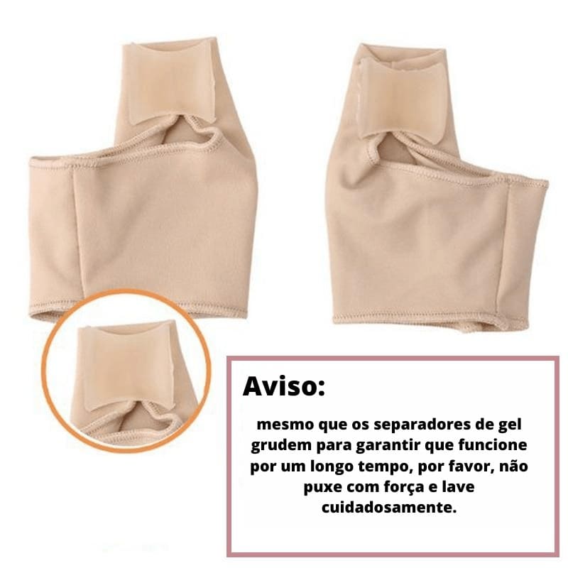 Corretor de Joanete Silicone Ortopédico - Imagem 2