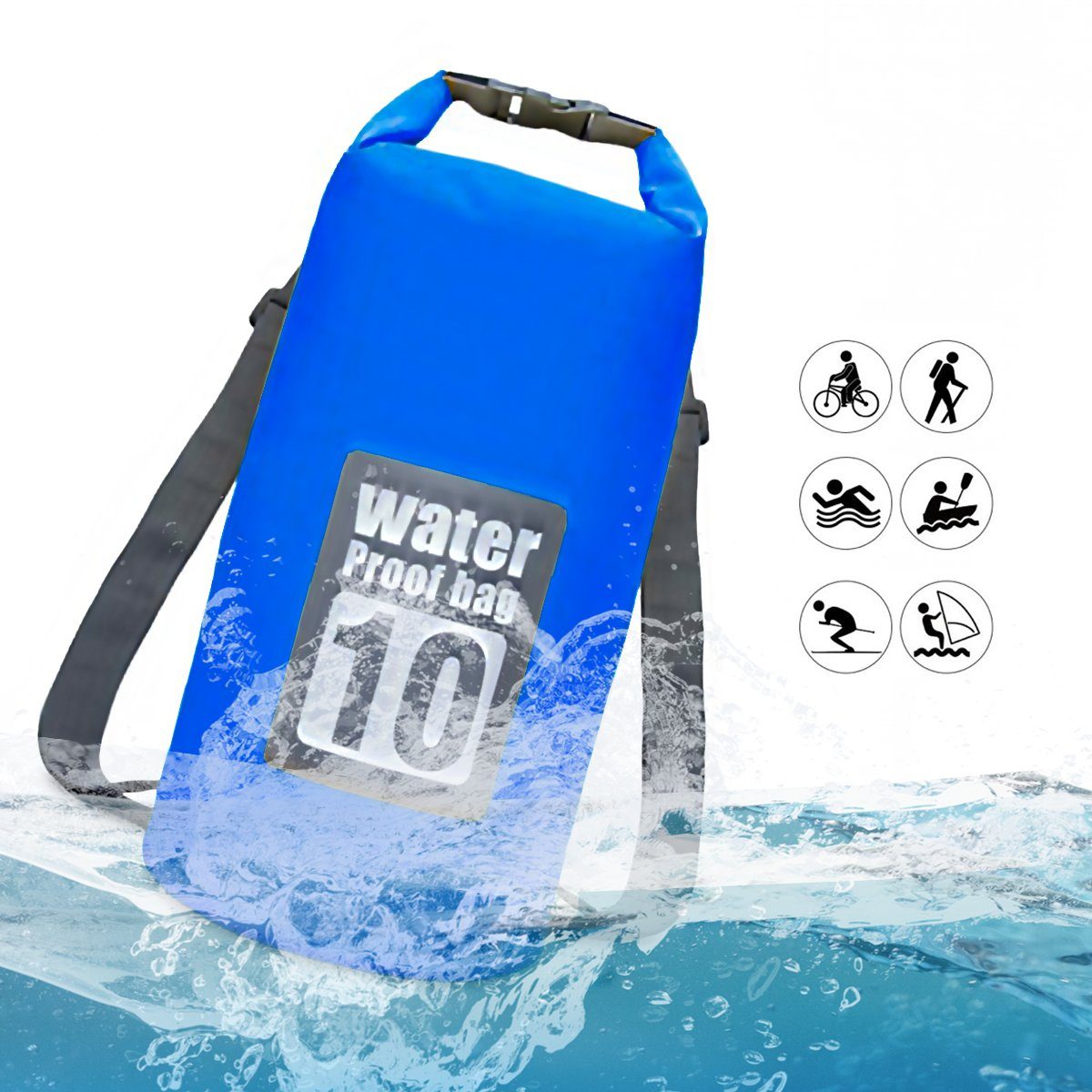 Mochila Flutuante Impermeável - Beach Bag - Imagem 2