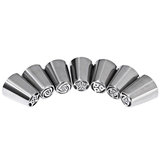 Kit Chef Confeiteiro 32 Pçs - Bicos de Confeitaria Profissional - Frete Gratis - Imagem 9