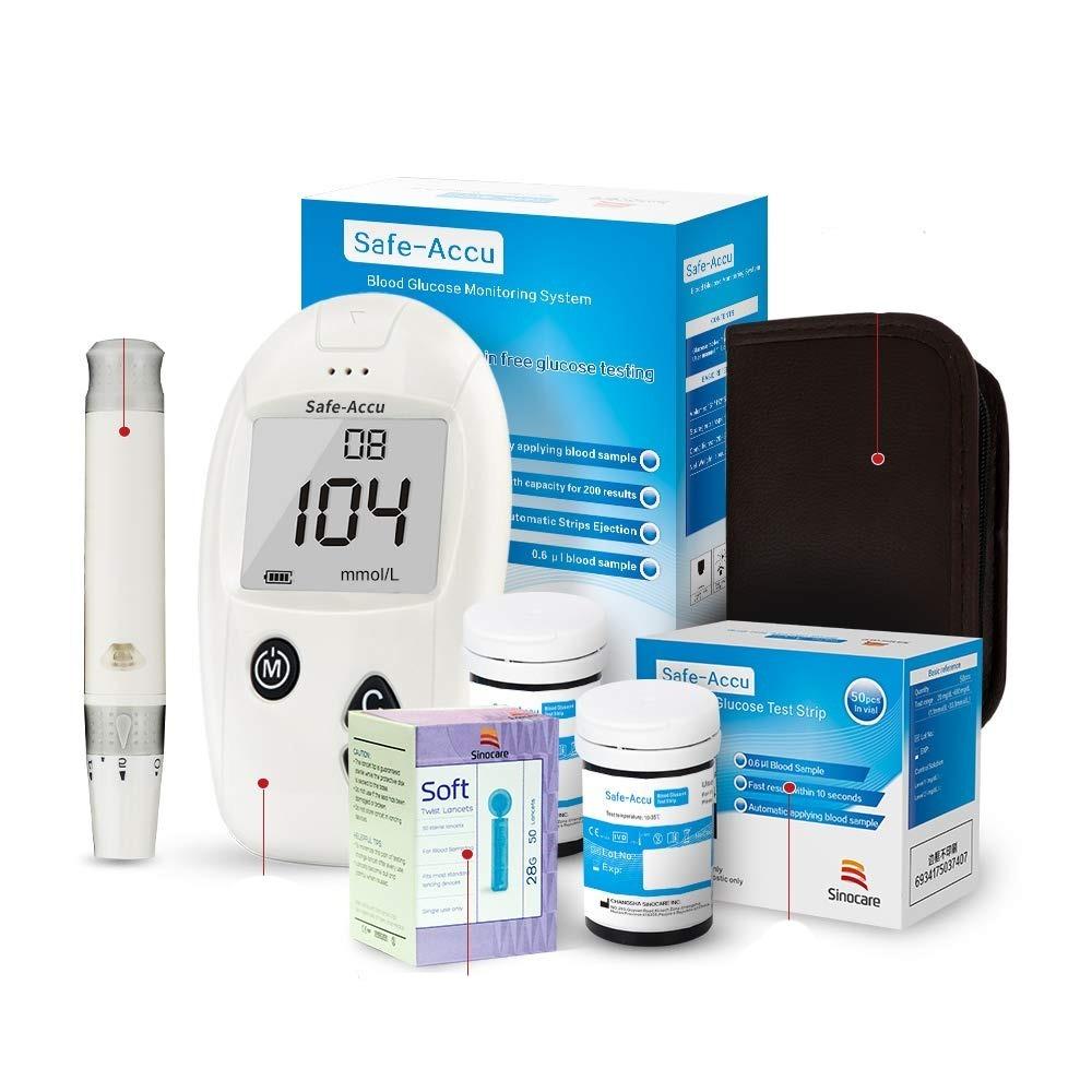 Medidor de Glicose com 50 Tiras - Frete Gratis