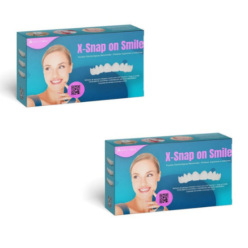 Lente Dental White® 100% ajustável - Kit Superior + Inferior - Imagem 7
