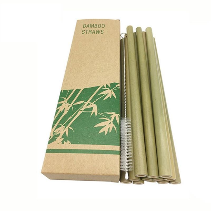 Kit Canudo de Bambu Ecológico + Escova de Limpeza - Frete Gratis - Imagem 5