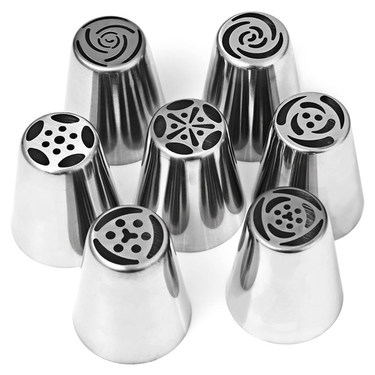 Kit Chef Confeiteiro 32 Pçs - Bicos de Confeitaria Profissional - Frete Gratis - Imagem 13