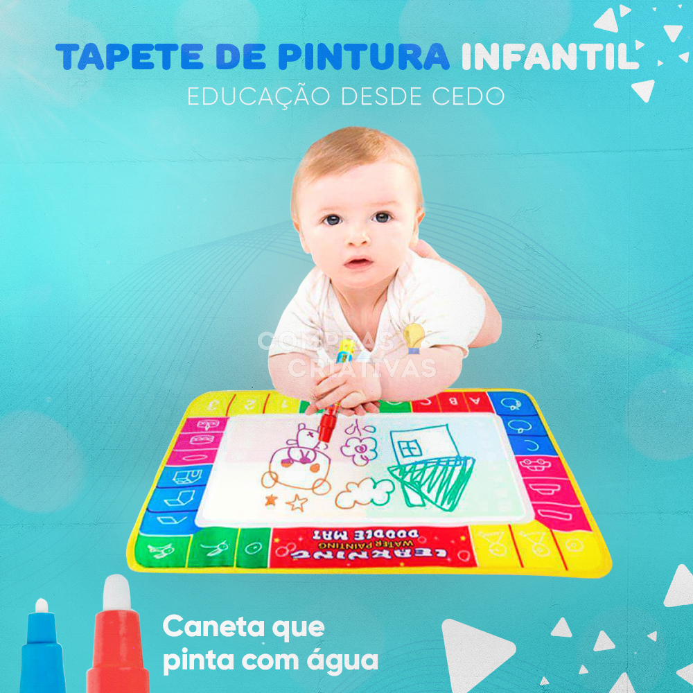 KIT Paint KIDS™ - Tapete Educacional (+ Brinde) - Imagem 2