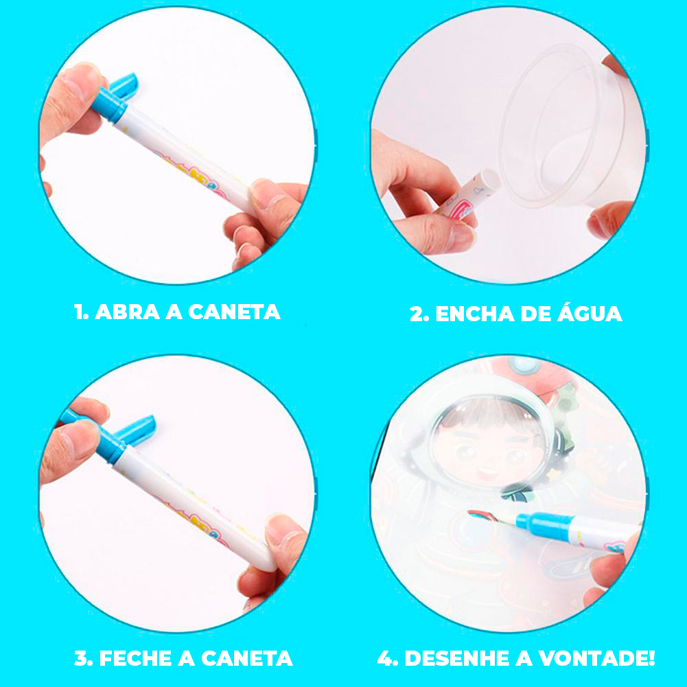 MEU DESENHISTA - CADERNO DE DESENHO MÁGICO - Imagem 4