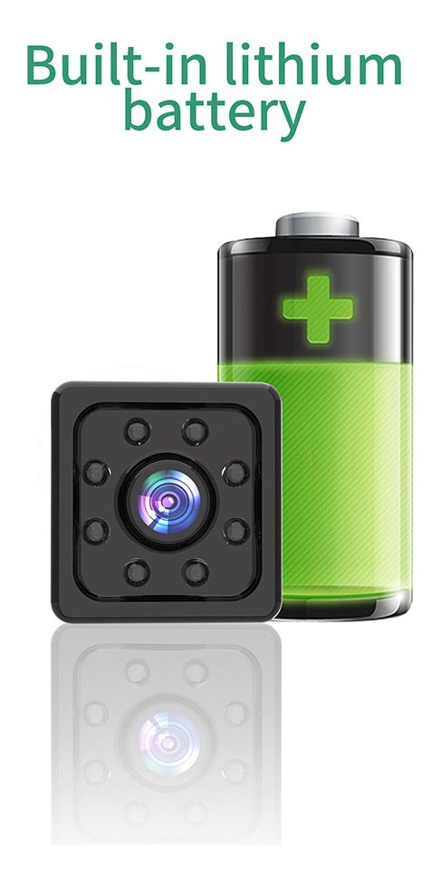 Mini Micro Camera Monitoramento Espia Segurança Hd Wireless - Imagem 5