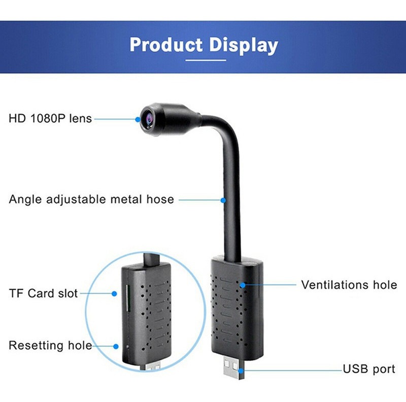 Mini Camera Infravermelho Visão Noturna Wifi Hd 1080p - Imagem 3