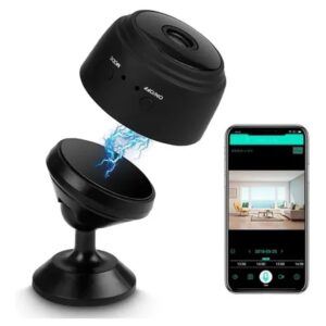 Mini Câmera Espiã Hd Detecta Movimento Micr