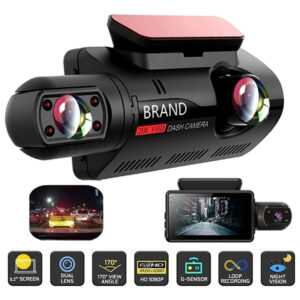 Câmera De Carro Dvr Caixa Preta Visão Noturna G-sensor Loop