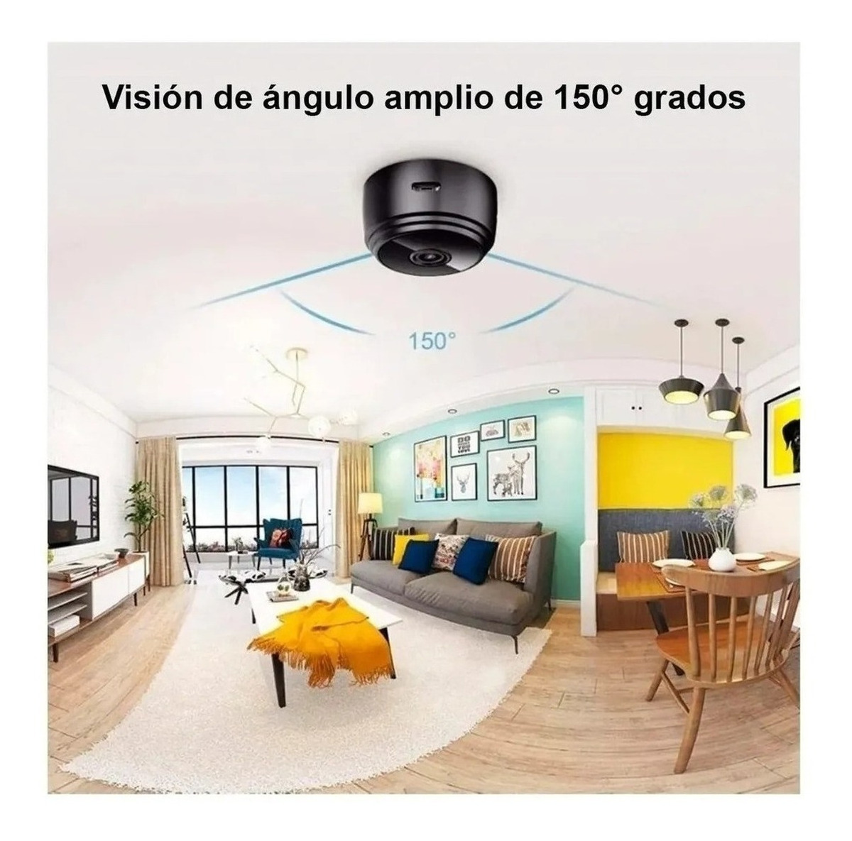 A9 Wifi Monitoramento E Segurança Mini Câmera Espiã - Imagem 10