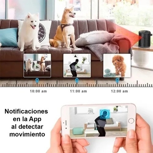 Mini Camera Ip Espiã Wifi A9 Magnética Bateria Portatil 2pcs - Imagem 6