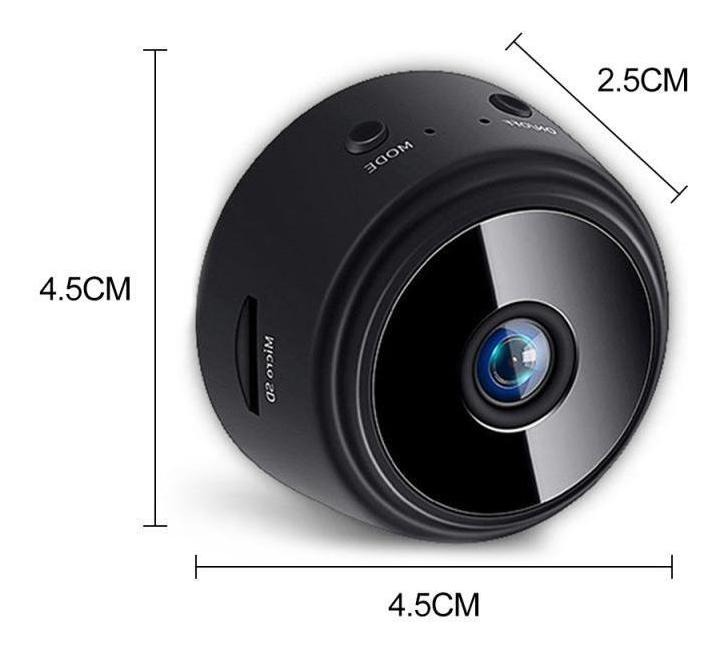 Wifi Câmera Espiã 3,5 Cm Ímã 1080p Drone Android Seguran - Imagem 8