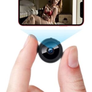 Mini Câmera Escondida Wifi Espiâ Discreta Bateria Espião