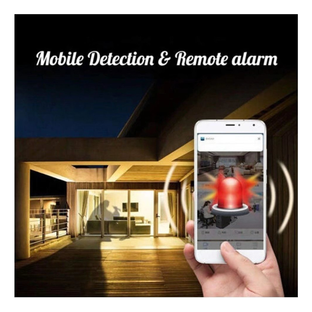 Camara De Segurança Residencial Wifi Hd Bateria Sem Fio Mini - Imagem 6