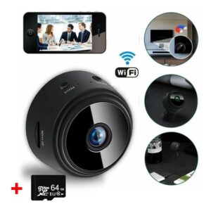 Mini Spy Camera Esportes Noite Visão Full Hd+cartão De Mem