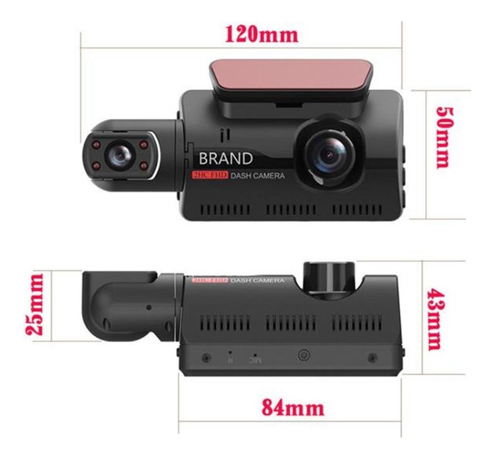 Câmera De Carro Dvr Caixa Preta Visão Noturna G-sensor Loop - Imagem 7