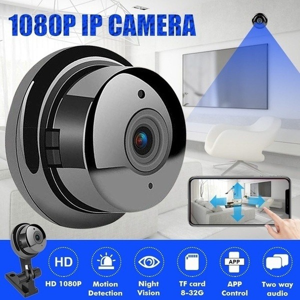 Câmera Ip Wifi 1080p Detecção De Movimento De Visão Noturna