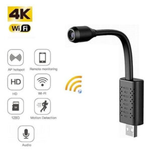 Mini Usb Micro Camera Ip Espiã Wifi Full Hd Super Secreta