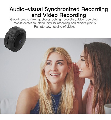 Mini Câmera Ip Sem Fio Wifi Segurança Doméstica W10 Hd 1080p - Imagem 3