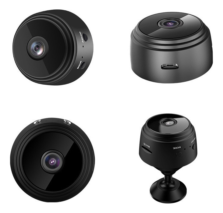 Camera Ip Espiã Wifi A9 Magnética Bateria Portatil Mini - Imagem 2