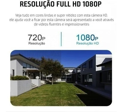 Lazhu Câmera Lampada Espia Câmera Intelbras Câmera Wifi - Imagem 5