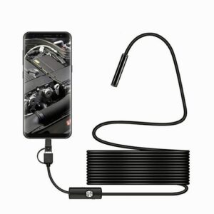 Endoscópio Câmera Android 1m Cabo Usb Led