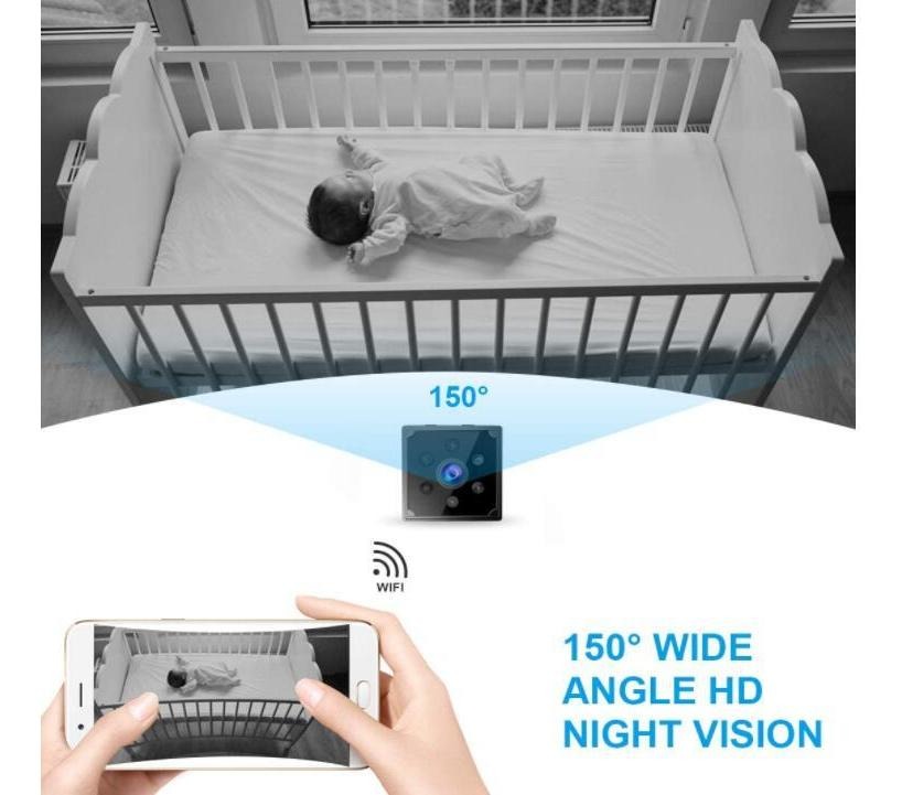 4k Hd Wifi Câmera Escondida Mini Câmera Sem Fio Espião A - Imagem 5