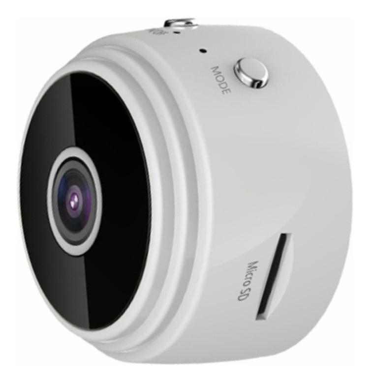Mini Câmera Wifi Ip Filma Com Infra Espiã Portátil - Imagem 11