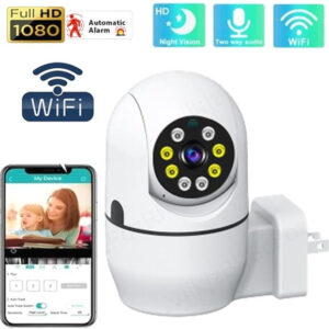 Câmera De Vigilância Wifi, Proteção De Segurança, Câmera Sem