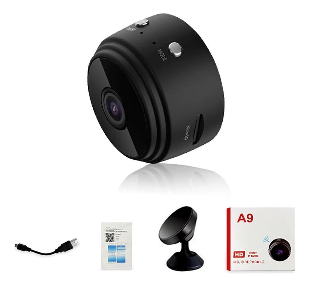 Mini Câmera De Segurança Wifi Externa Micro Espia Tempo Real - Imagem 10