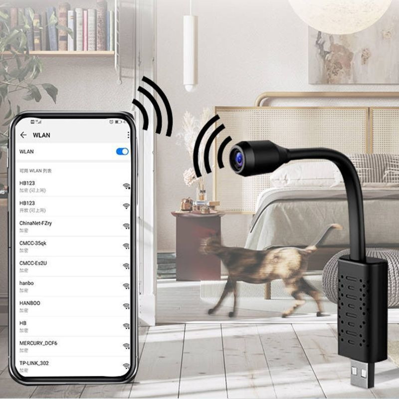 Mini Usb Micro Camera Ip Espiã Wifi Full Hd Super Secreta - Imagem 7