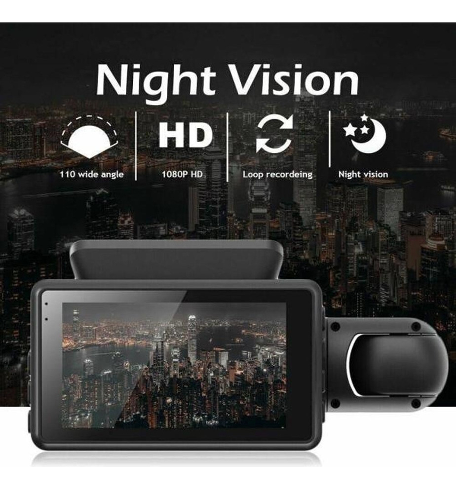Câmera De Carro Dvr Caixa Preta Visão Noturna G-sensor Loop - Imagem 10