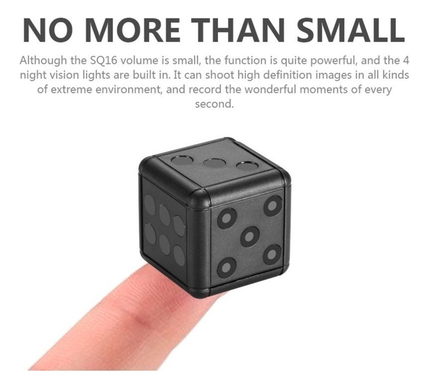 Mini Hd 1080p Câmara Tipo De Câmara Do Cubo - Imagem 4