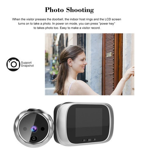 Olho Mágico Porta Câmera Digital Porta Visualizador E - Imagem 5