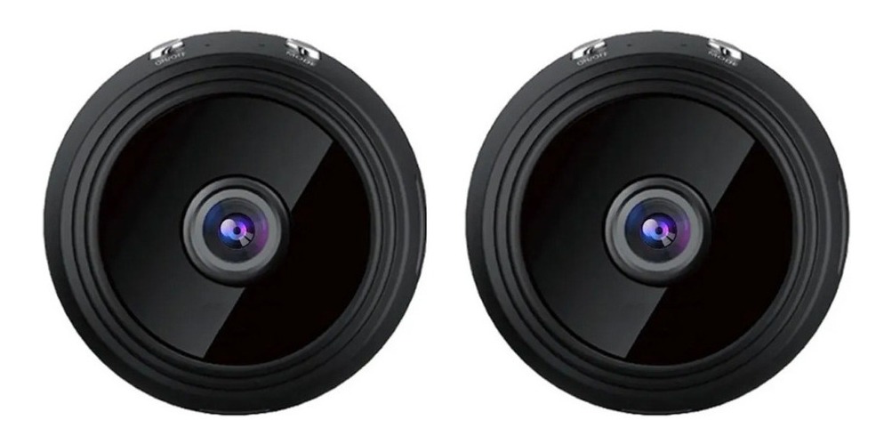 2x Mini Câmera Wifi Hd 1080p Câmera Escondida Câmera Espião