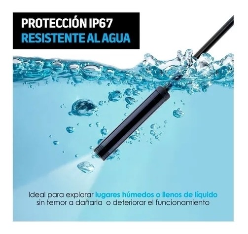 3,5 M Endoscópio Câmera Android Cabo Usb Led - Imagem 7