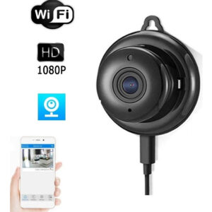 Mini Câmera Ip Wifi Conexão V380 Hd 1080p Infravermelho