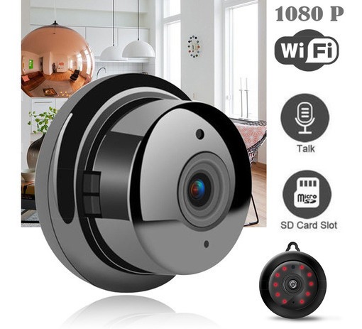 Mini Micro Câmera Monitoramento Espia Segurança Hd Wireless - Imagem 4
