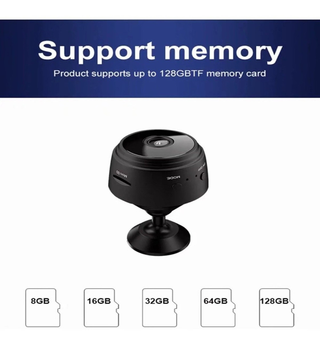 Camera De Segurança Wifi Mini Camera Espia Camuflada 3 Pcs - Imagem 7