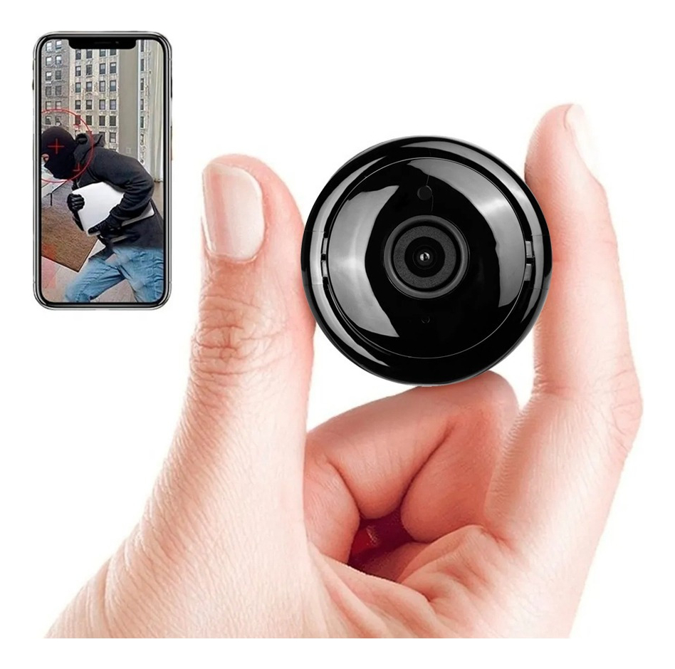 Câmera Espiã Visão Noturna Hd Detecção De Movimento