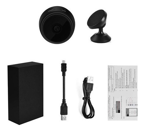 2x Mini Câmera Wifi Hd 1080p Câmera Escondida Câmera Espião - Imagem 9