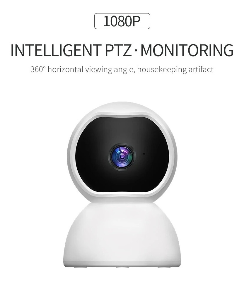 Câmera De Vigilância 1080p Ip Smart Camera Wifi Camcorder - Imagem 3