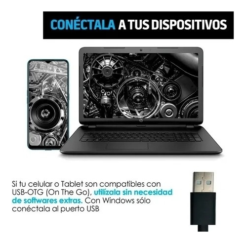 Câmera Endoscópio 10m 6 Led Para Android - Imagem 5